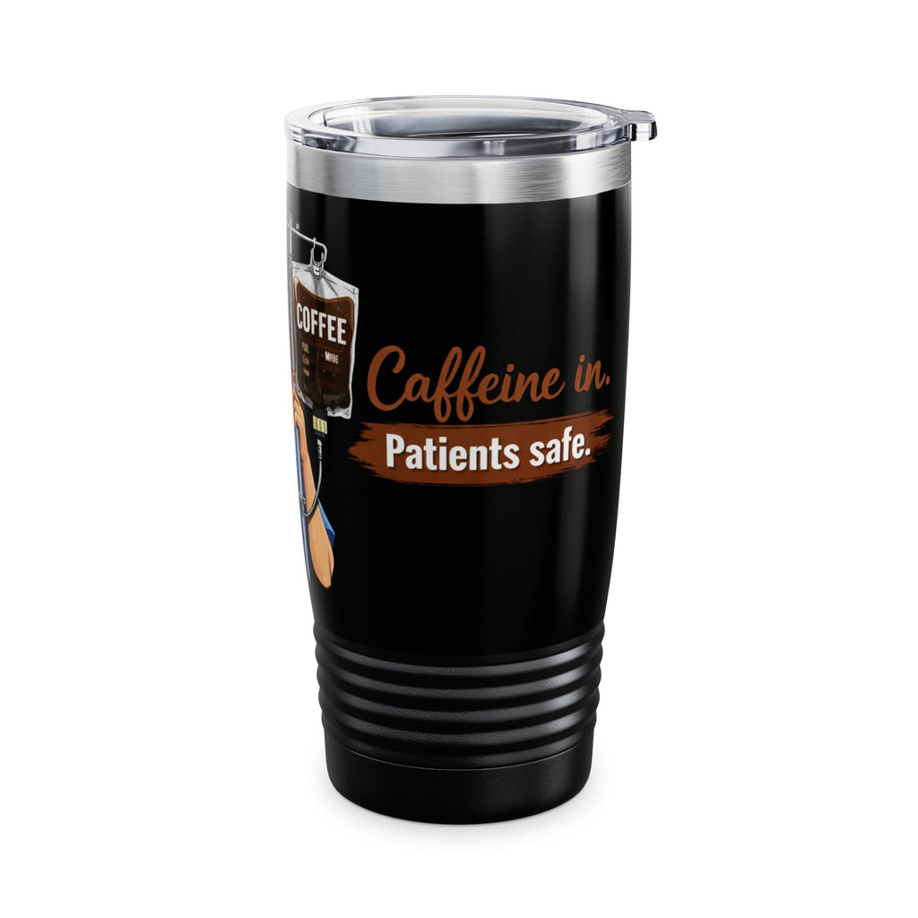 Nurse Coffee Tumbler — 20oz Insulated Ringneck Travel Cup