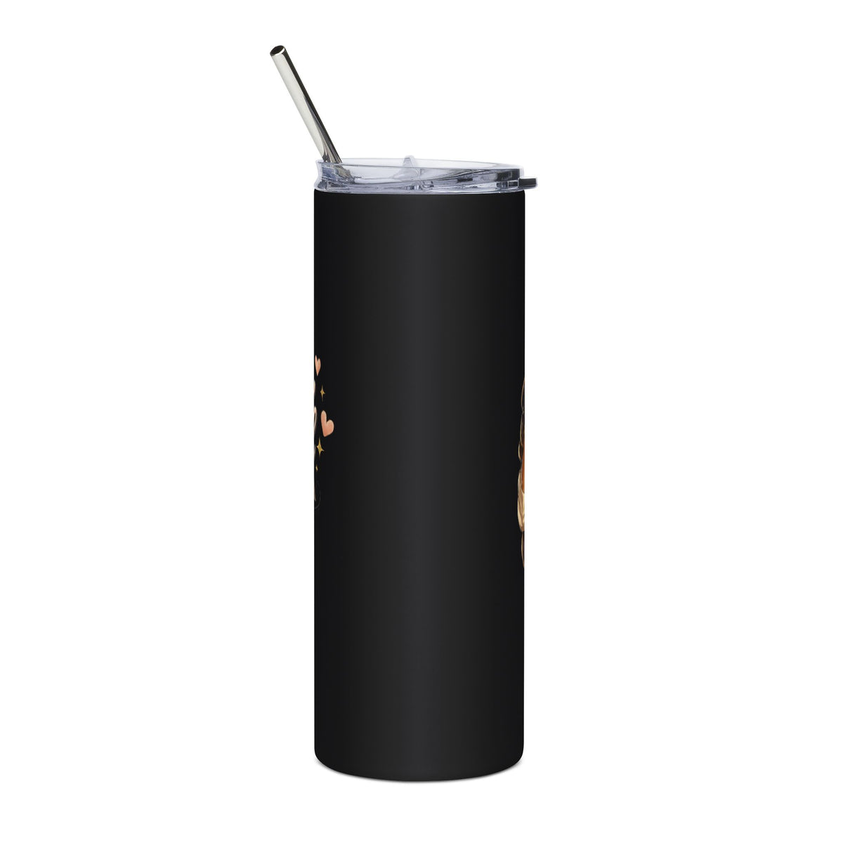 Chic Black Girl Magic Illustration Tumbler | 20oz Stainless Steel