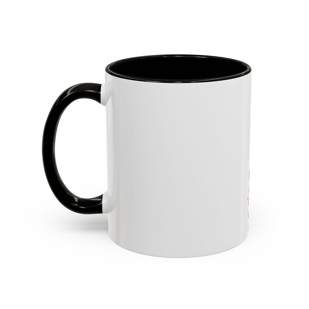 Nurse Mug — "Running on Caffeine, Chaos & a Calling" Color Accent Coffee Cup (11oz/15oz)