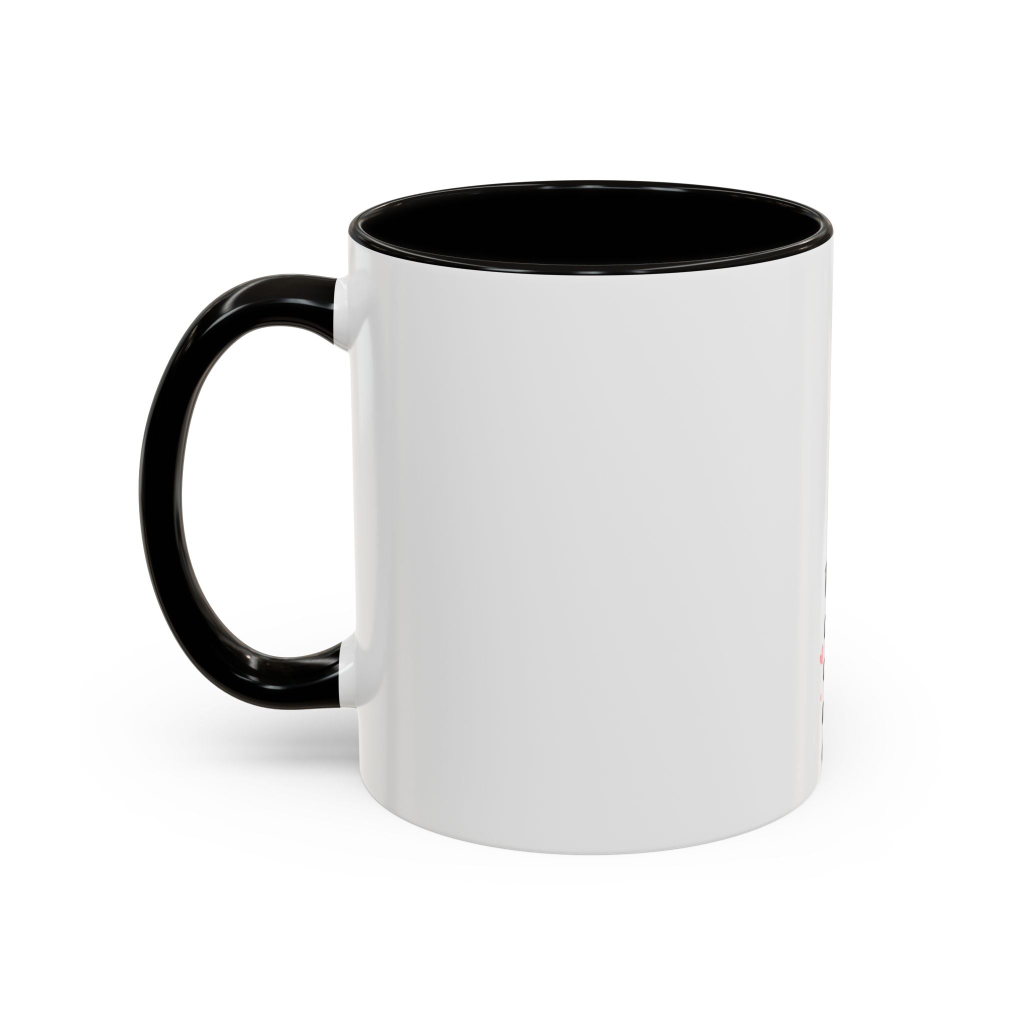 Nurse Mug — "Running on Caffeine, Chaos & a Calling" Color Accent Coffee Cup (11oz/15oz)