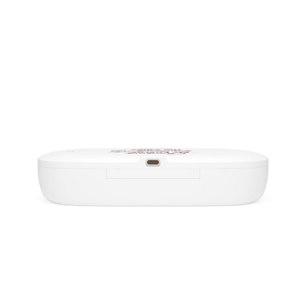 Wireless Charging UV Sanitizer Pad — “Charging My Energy… Sanitizing the Vibes”