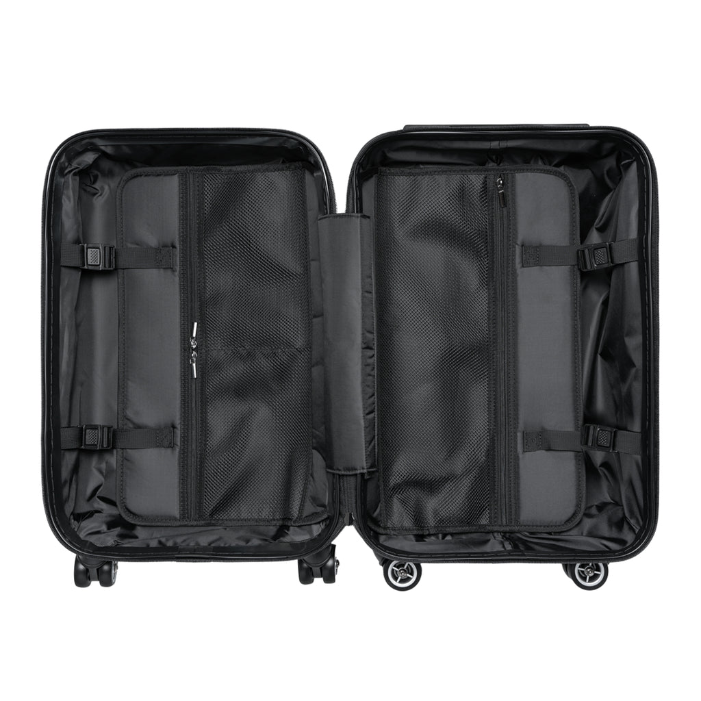 Autism Awareness Suitcase - "See the Ability" Puzzle Heart Travel Luggage