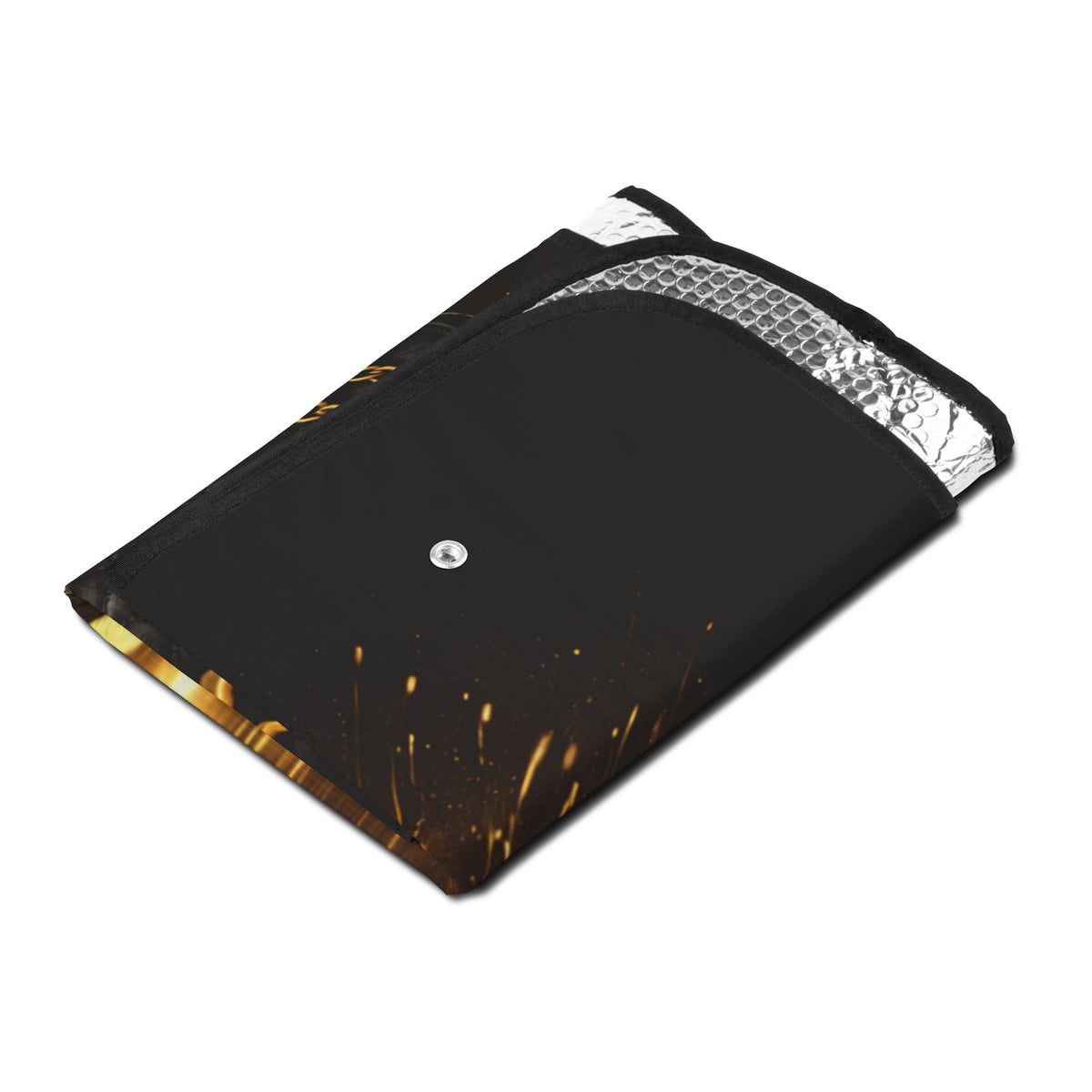 Car Sun Shade – "Fueled by Passion, Driven by Determination" Motivational Windshield Cover