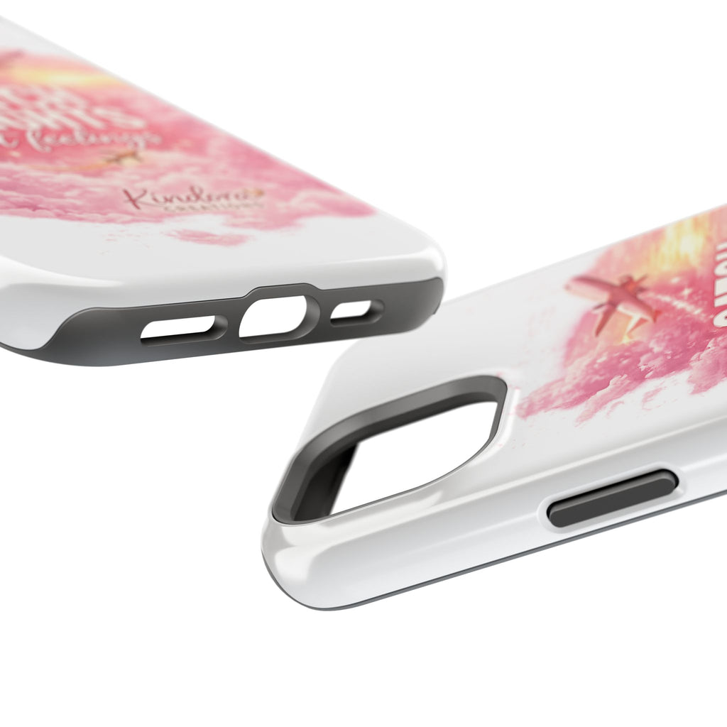 iPhone Case — "Catch Flights Not Feelings" Magnetic Impact-Resistant Travel Phone Case