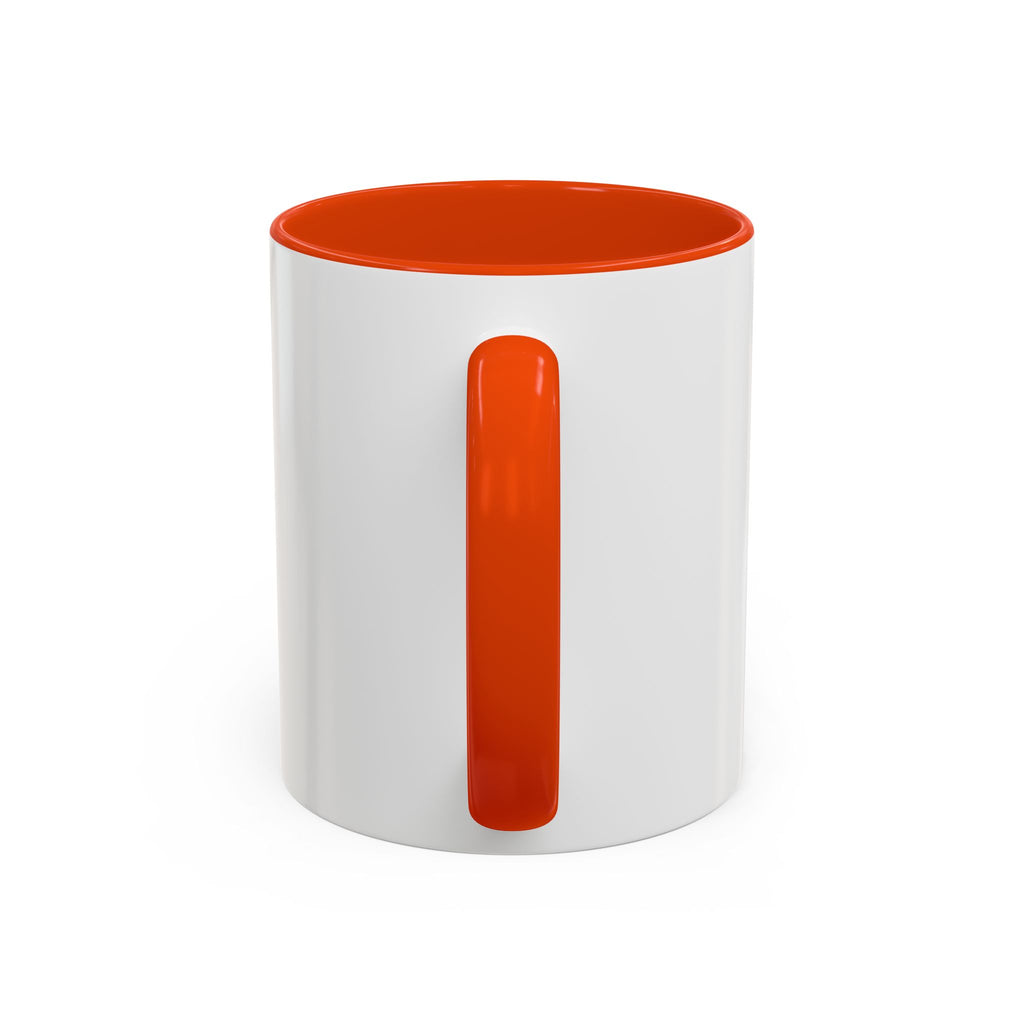 Nurse Mug — "Running on Caffeine, Chaos & a Calling" Color Accent Coffee Cup (11oz/15oz)