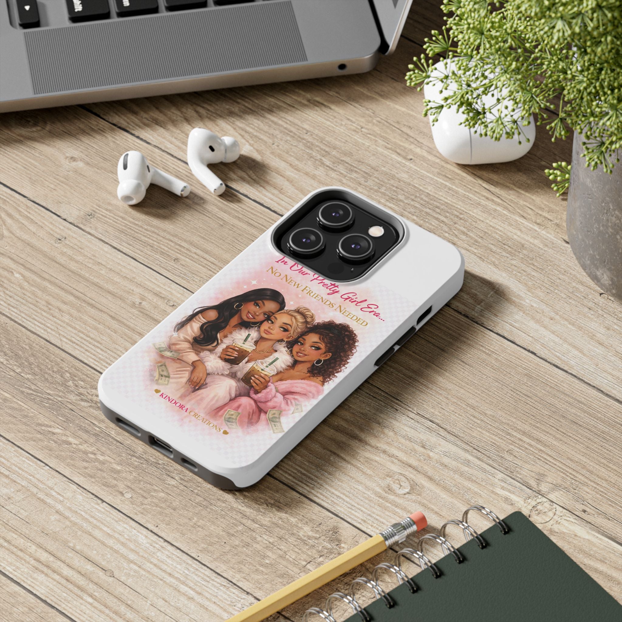 Tough Phone Case — "In Our Pretty Girl Era" Girls Night Protective Phone Cover