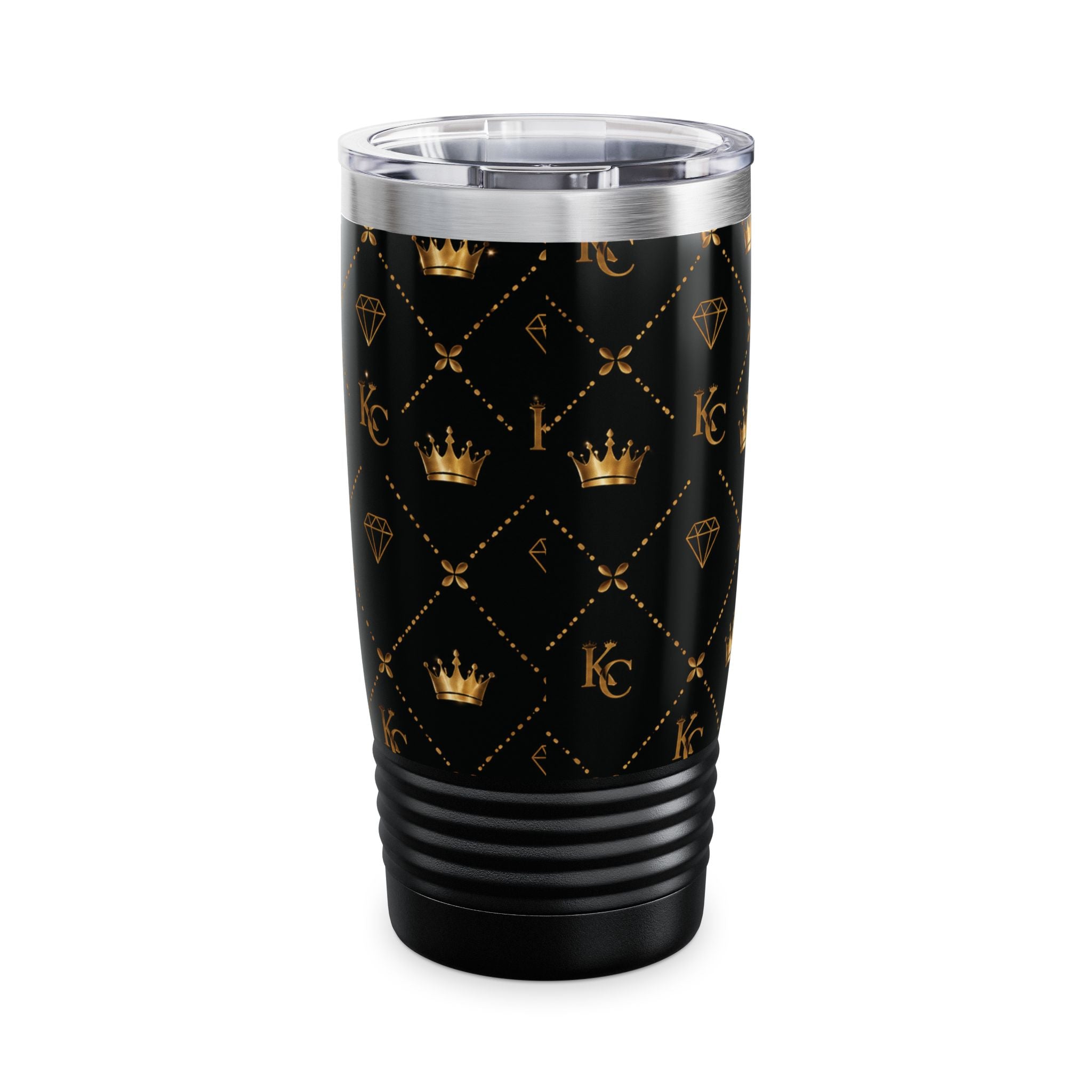 Soft Life Only Tumbler 💎 | Luxury Black & Gold Glam Cup | Pretty Girl Era Aesthetic Travel Mug (20oz)