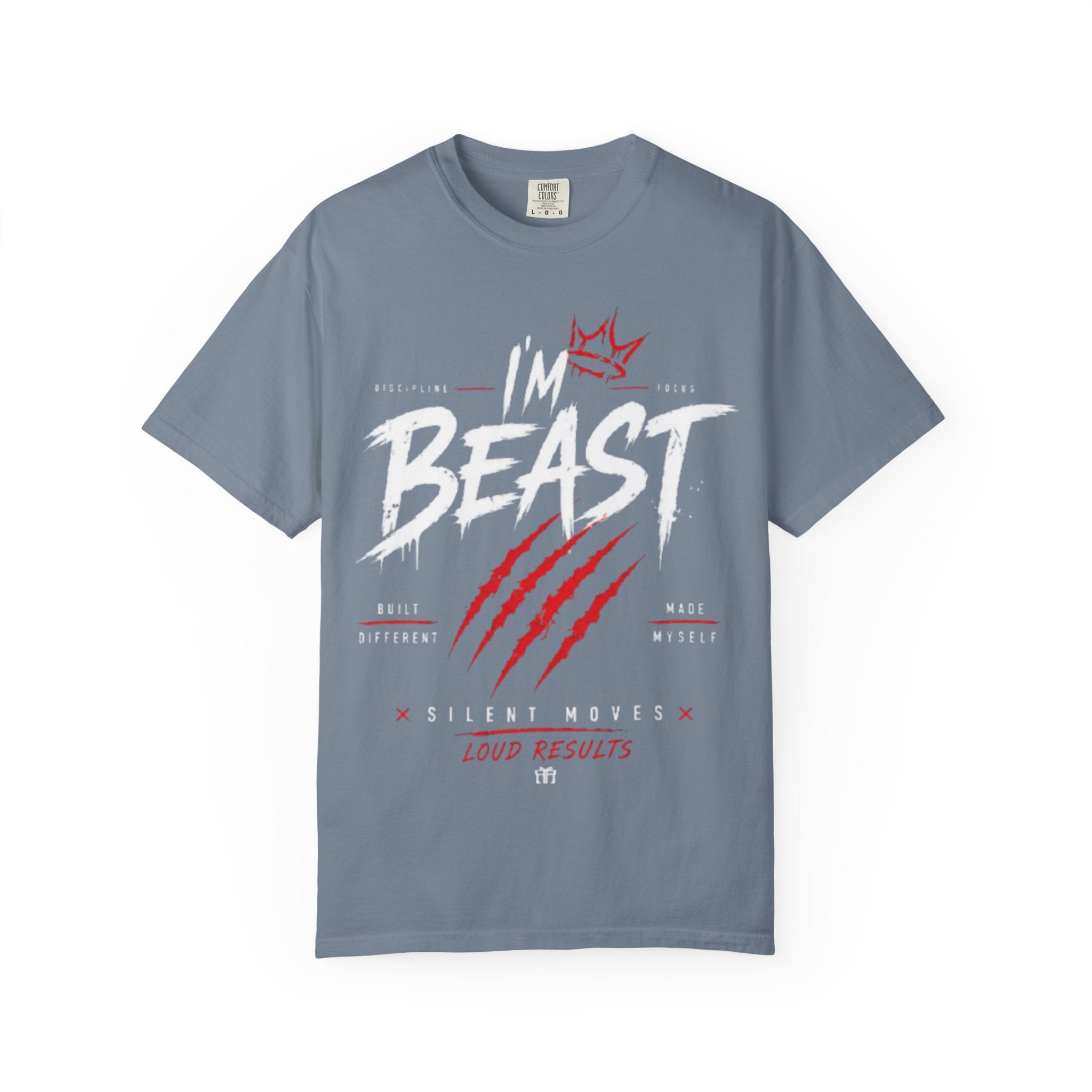 I’m Beast / Her Beast T-Shirt Set – Bold Streetwear Graphic Tee, Matching Couple Shirts, Built Different Design