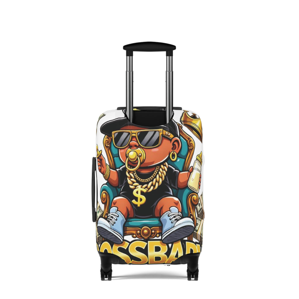 Boss Baby Luggage Cover — Funky Cartoon Hip-Hop Baby Design