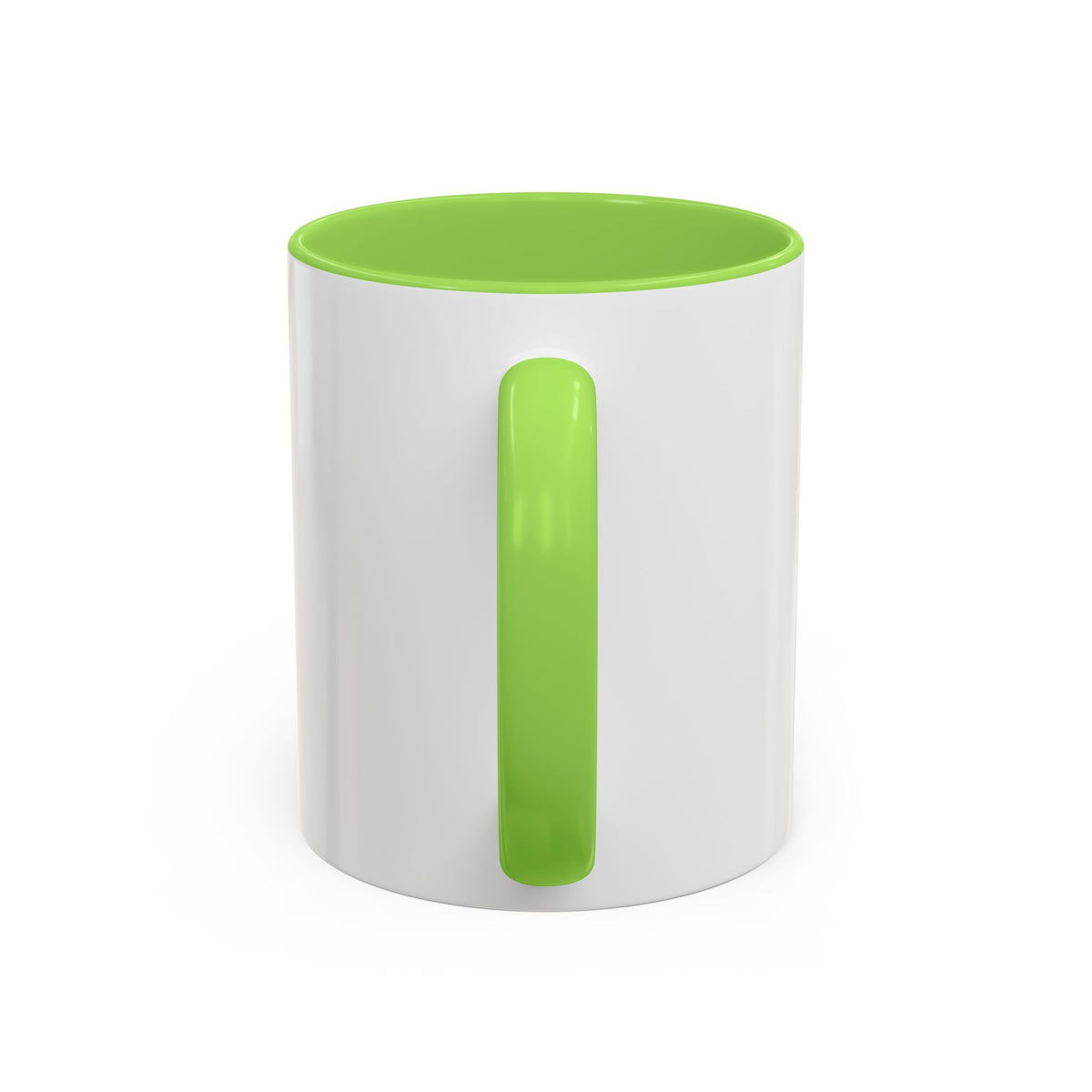 Nurse Mug — "Running on Caffeine, Chaos & a Calling" Color Accent Coffee Cup (11oz/15oz)
