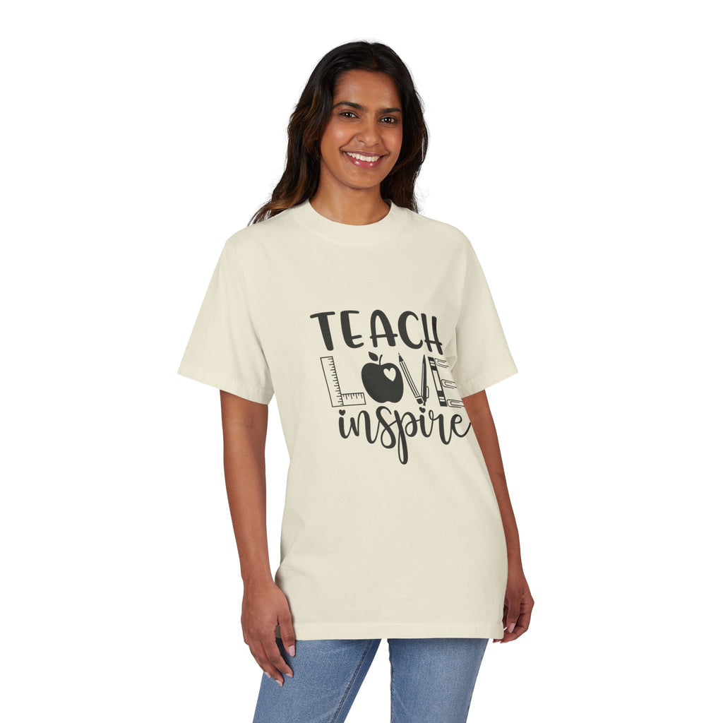 Teacher “Teach, Love, Inspire” Graphic T-Shirt