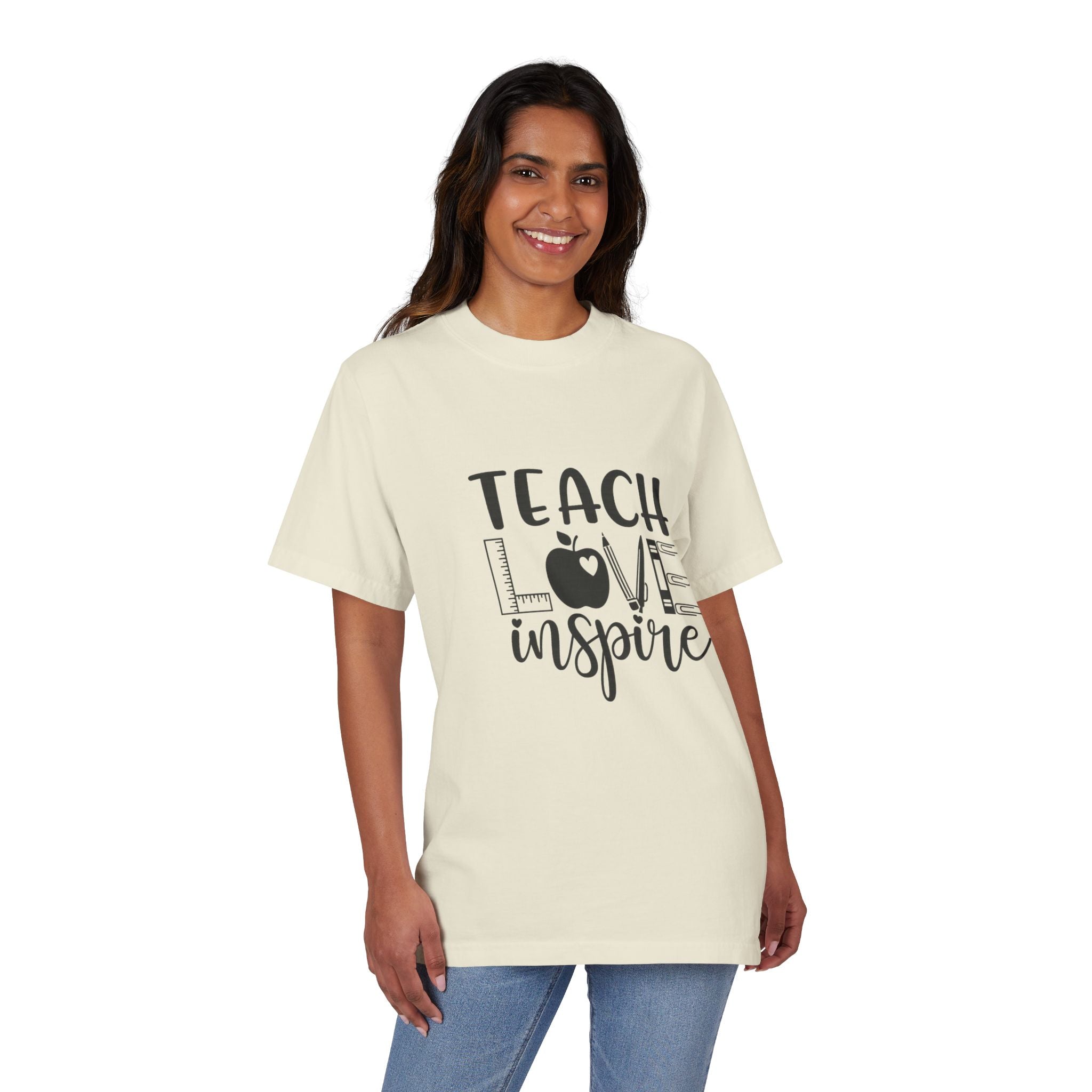 Teacher “Teach, Love, Inspire” Graphic T-Shirt