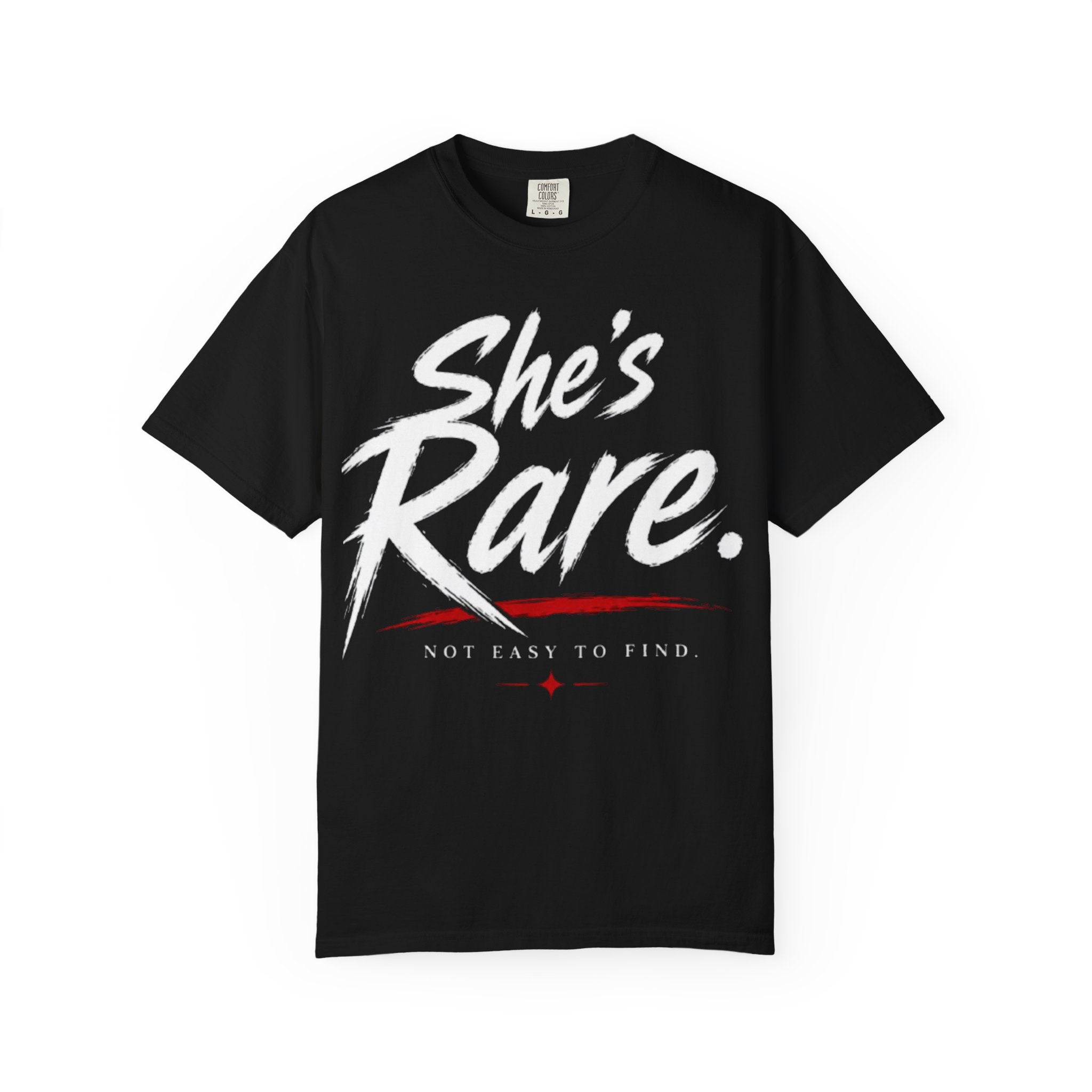 She’s Rare T-Shirt – Not Easy To Find Graphic Tee, Women’s Streetwear, One of One Shirt