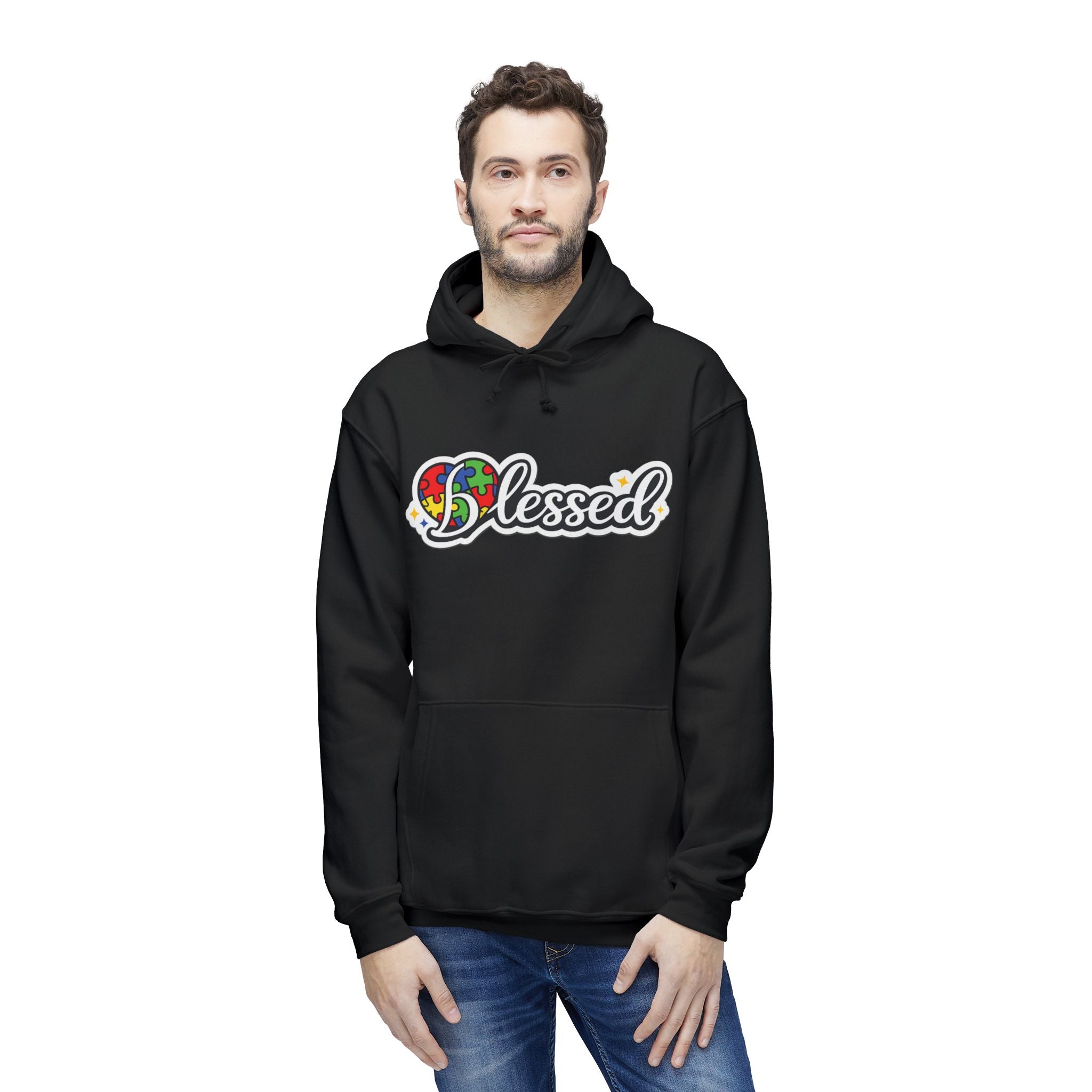 Blessed Christian Hoodie — "Fearfully & Wonderfully Made" Psalm 139:14 Pullover
