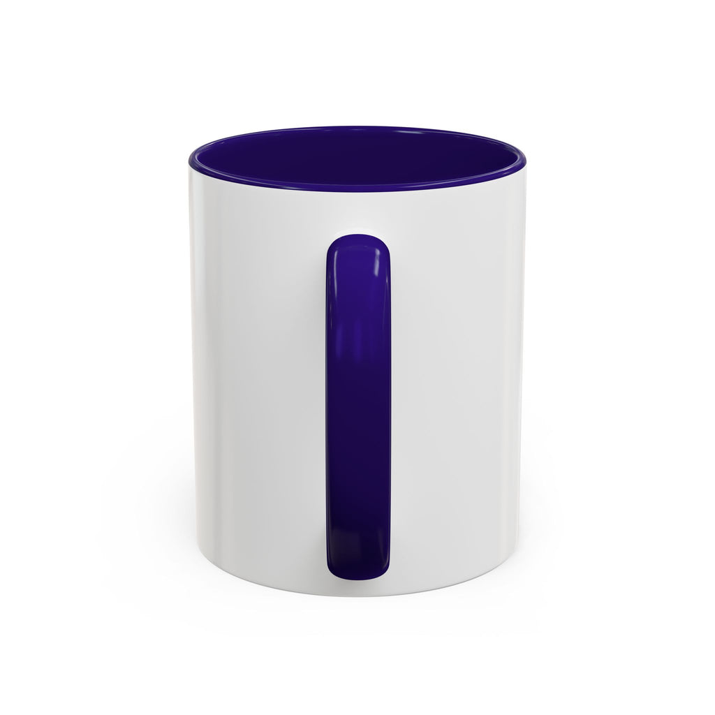Nurse Mug — "Running on Caffeine, Chaos & a Calling" Color Accent Coffee Cup (11oz/15oz)