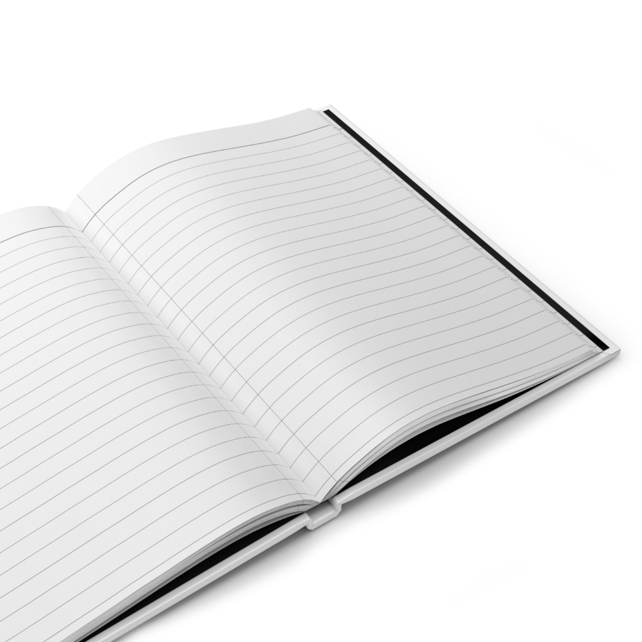Hardcover Journal — "I Said What I Said" Lipstick Quote Notebook for Confident Women