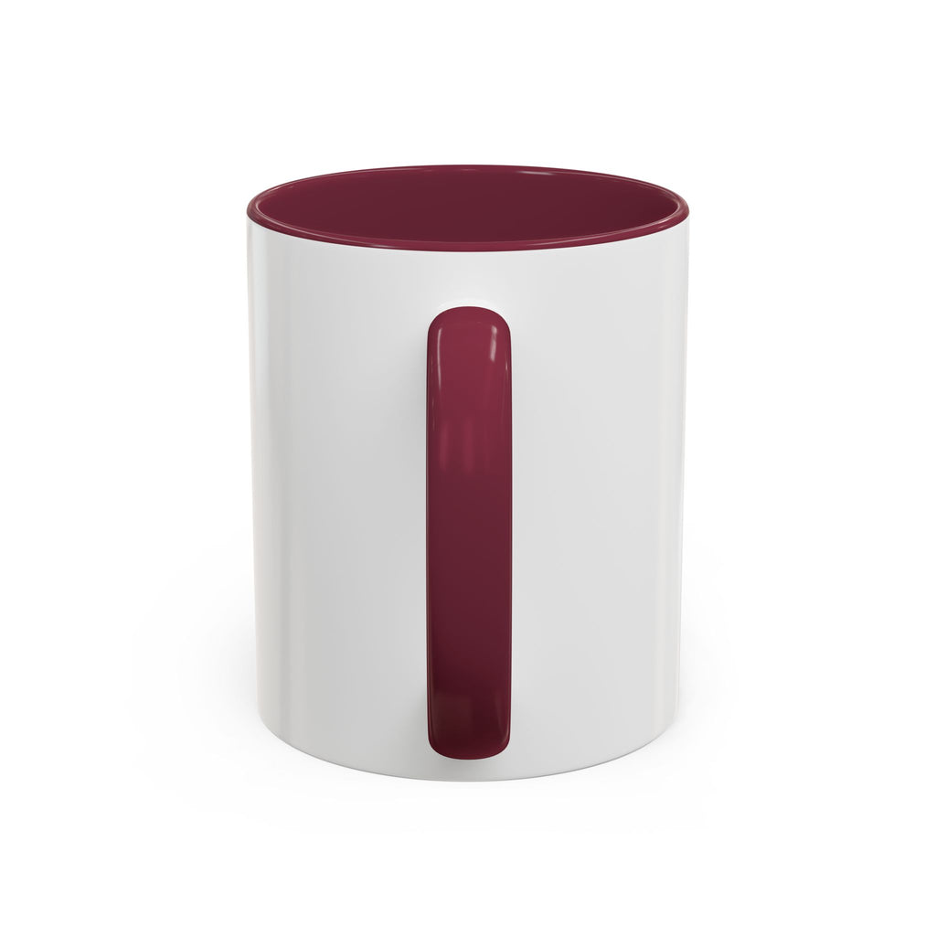 Nurse Mug — "Running on Caffeine, Chaos & a Calling" Color Accent Coffee Cup (11oz/15oz)