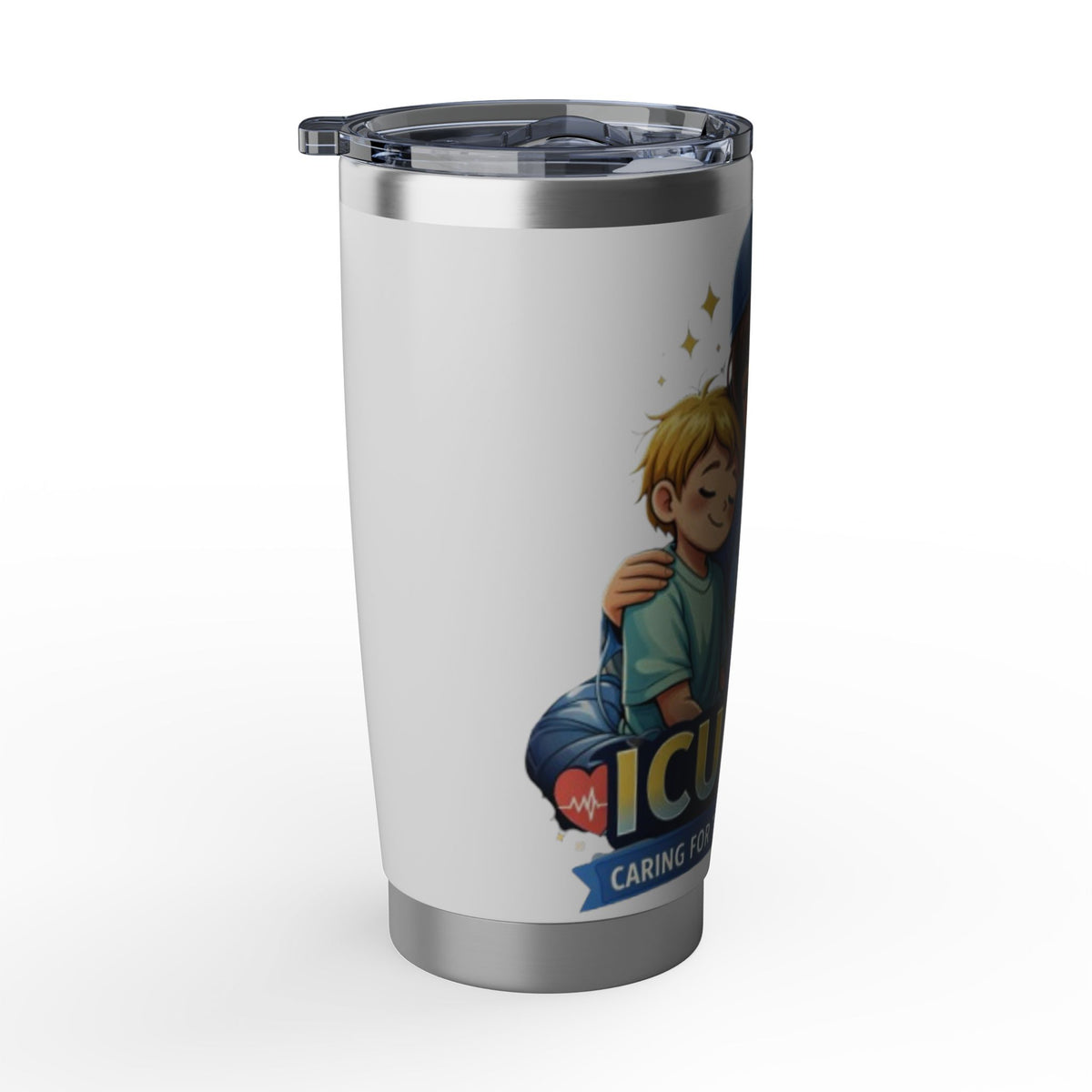 NICU Hero nurse hugging babies Tumbler | 20oz insulated stainless steel