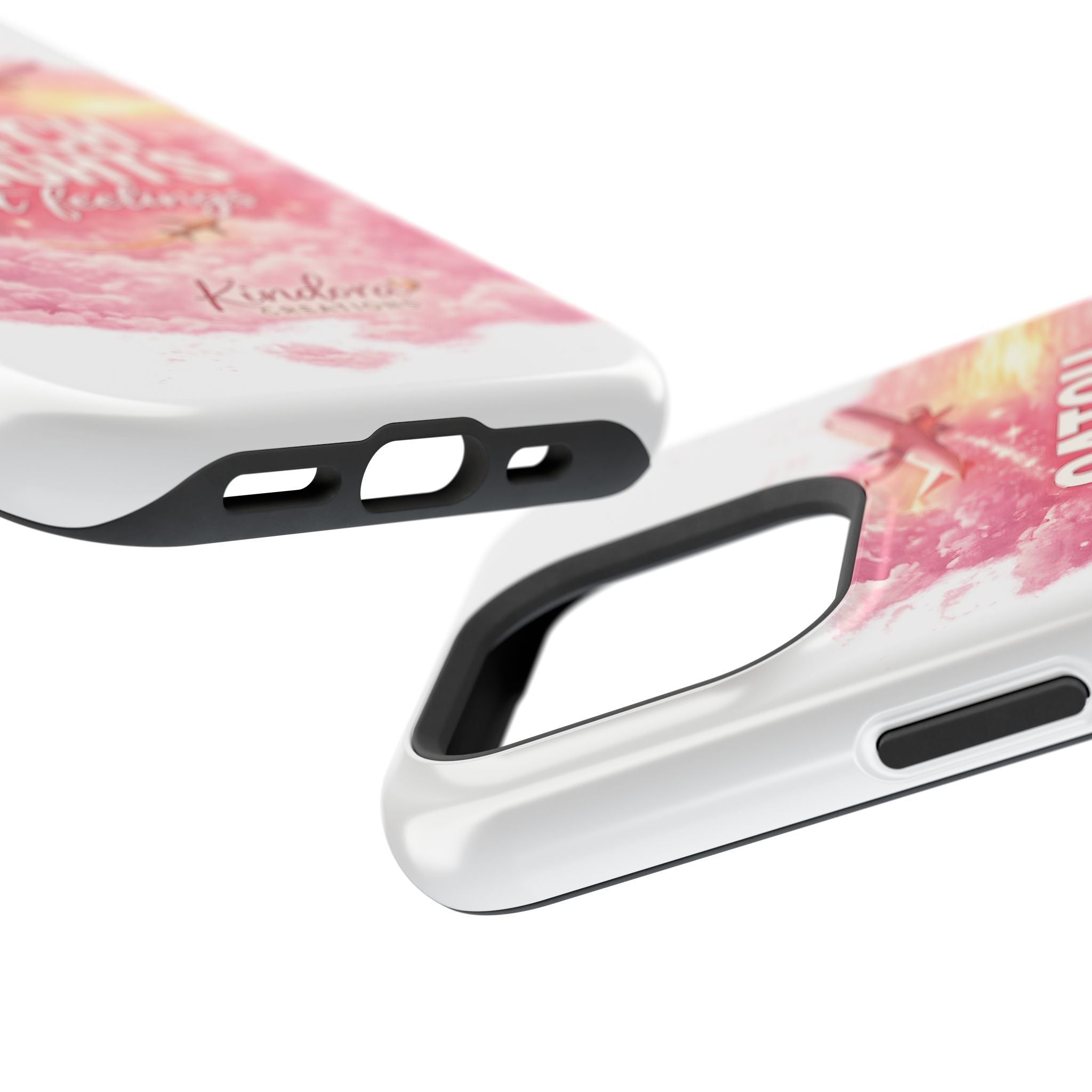 iPhone Case — "Catch Flights Not Feelings" Magnetic Impact-Resistant Travel Phone Case