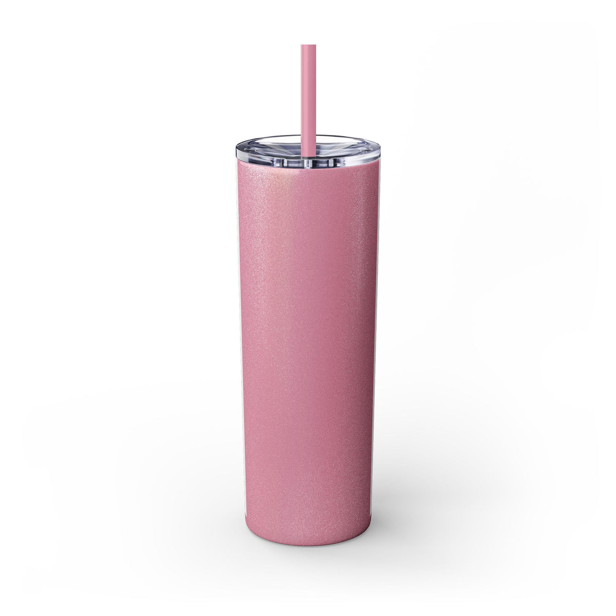 Skinny Tumbler - "Self Made" Afrocentric Woman Wine Glass Design, 20oz Straw Tumbler