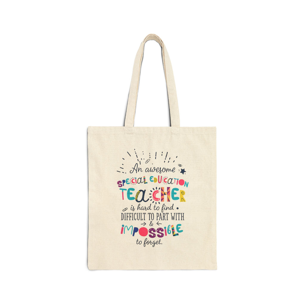 Teacher Life Canvas Tote Bag