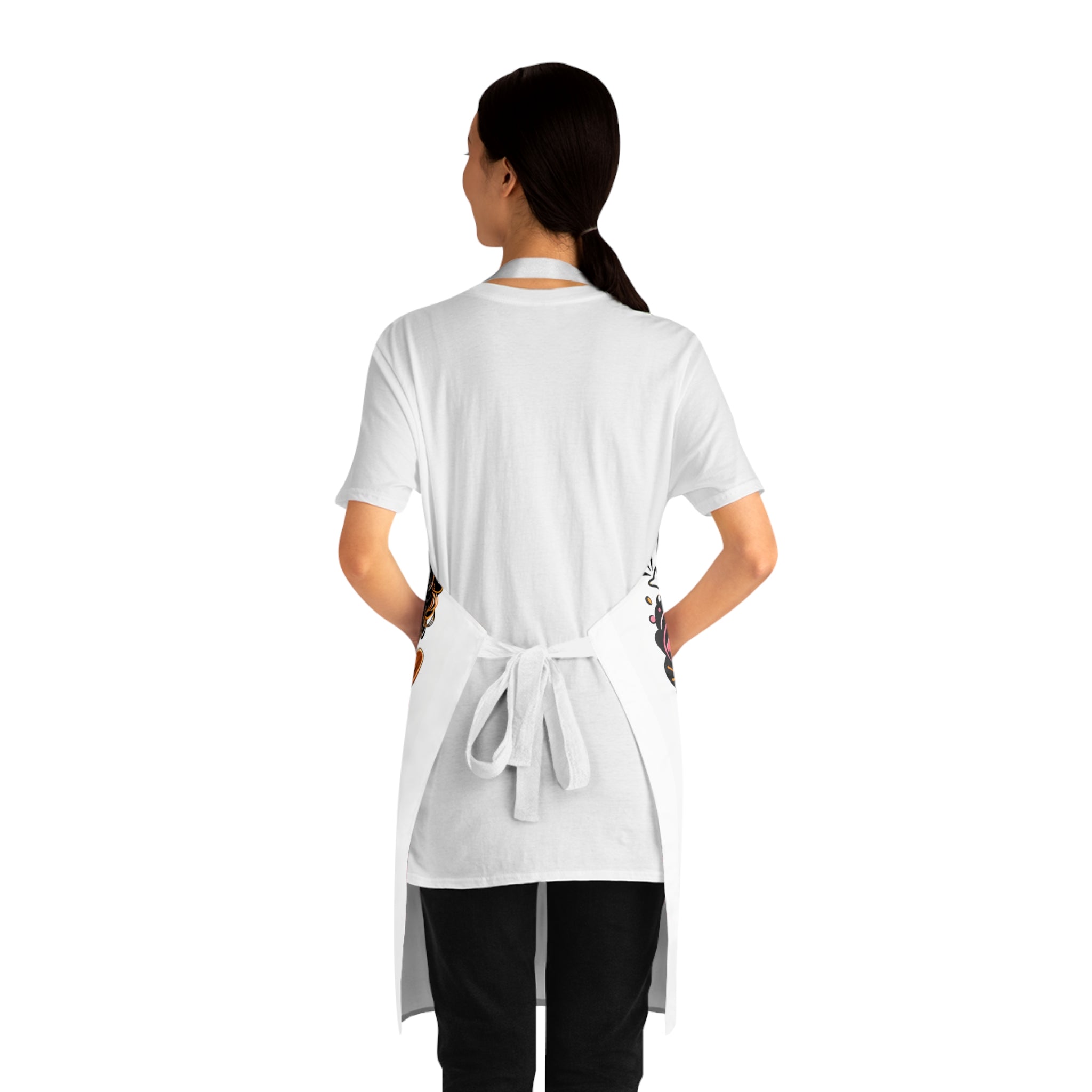 Funny Kitchen Apron — "I Cook Because Punching People Is Frowned Upon" Chef Gift