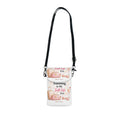 Cell Phone Wallet — "Traveling In My Soft Life Era" Crossbody Phone Pouch
