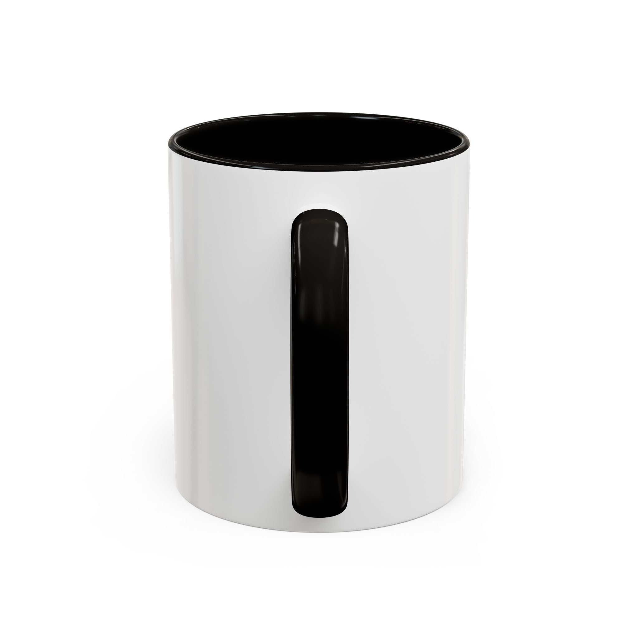 Nurse Mug — "Running on Caffeine, Chaos & a Calling" Color Accent Coffee Cup (11oz/15oz)