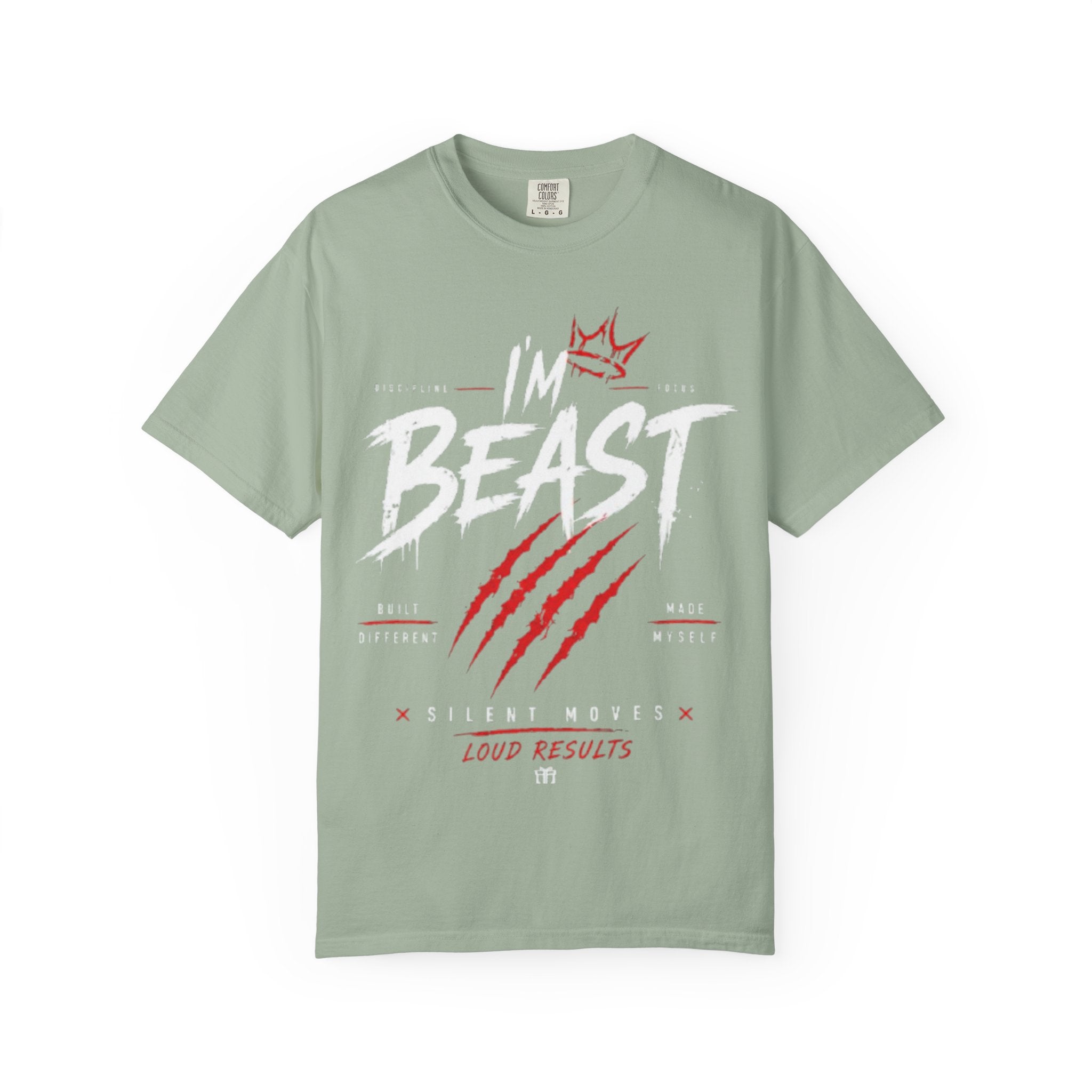 I’m Beast / Her Beast T-Shirt Set – Bold Streetwear Graphic Tee, Matching Couple Shirts, Built Different Design