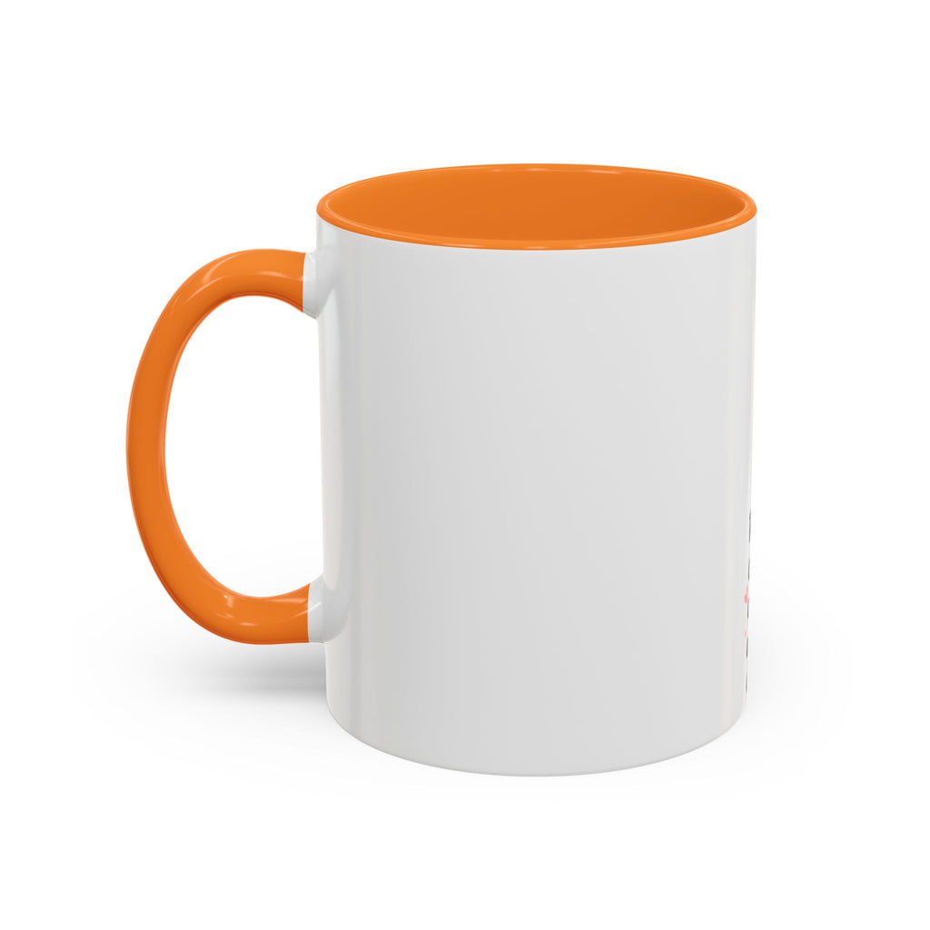 Nurse Mug — "Running on Caffeine, Chaos & a Calling" Color Accent Coffee Cup (11oz/15oz)