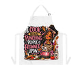 Funny Kitchen Apron — "I Cook Because Punching People Is Frowned Upon" Chef Gift