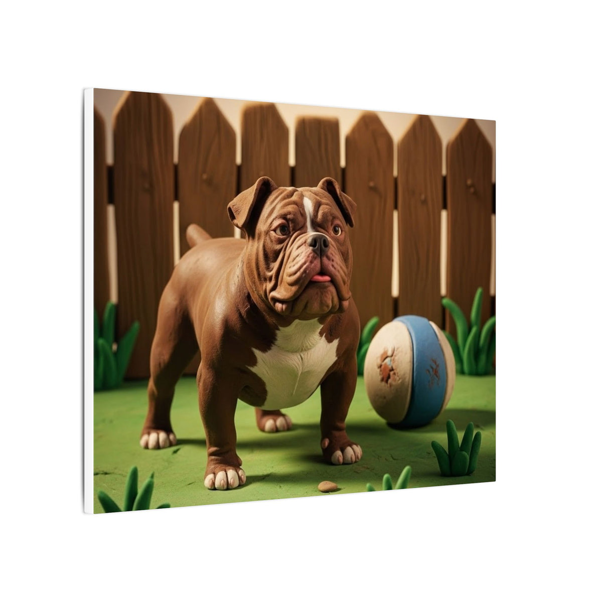 Portrait Canvas Print – Dapper Gentleman Oil-Style Wall Art (Matte Stretched)