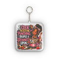 I Cook Because Punching People Is Frowned Upon Mini Plush Keychain