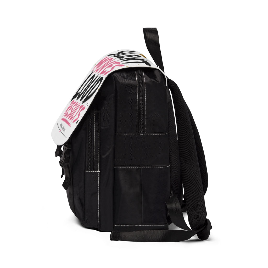Silent Moves Loud Results Backpack for Women – Stylish Motivational  Bag