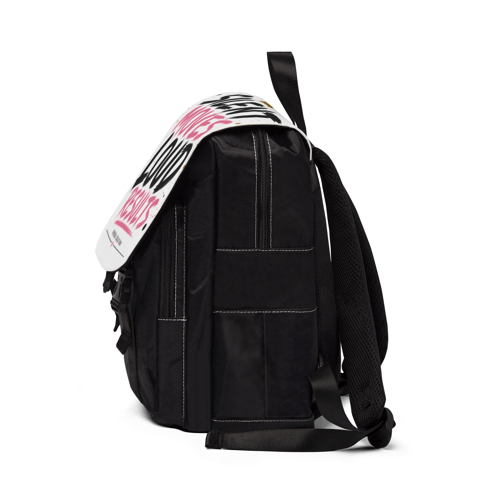 Silent Moves Loud Results Backpack for Women – Stylish Motivational  Bag
