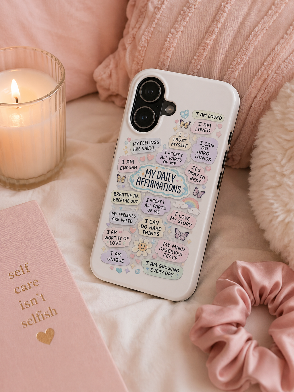 Daily Affirmations Phone Case | Tough Phone Cases