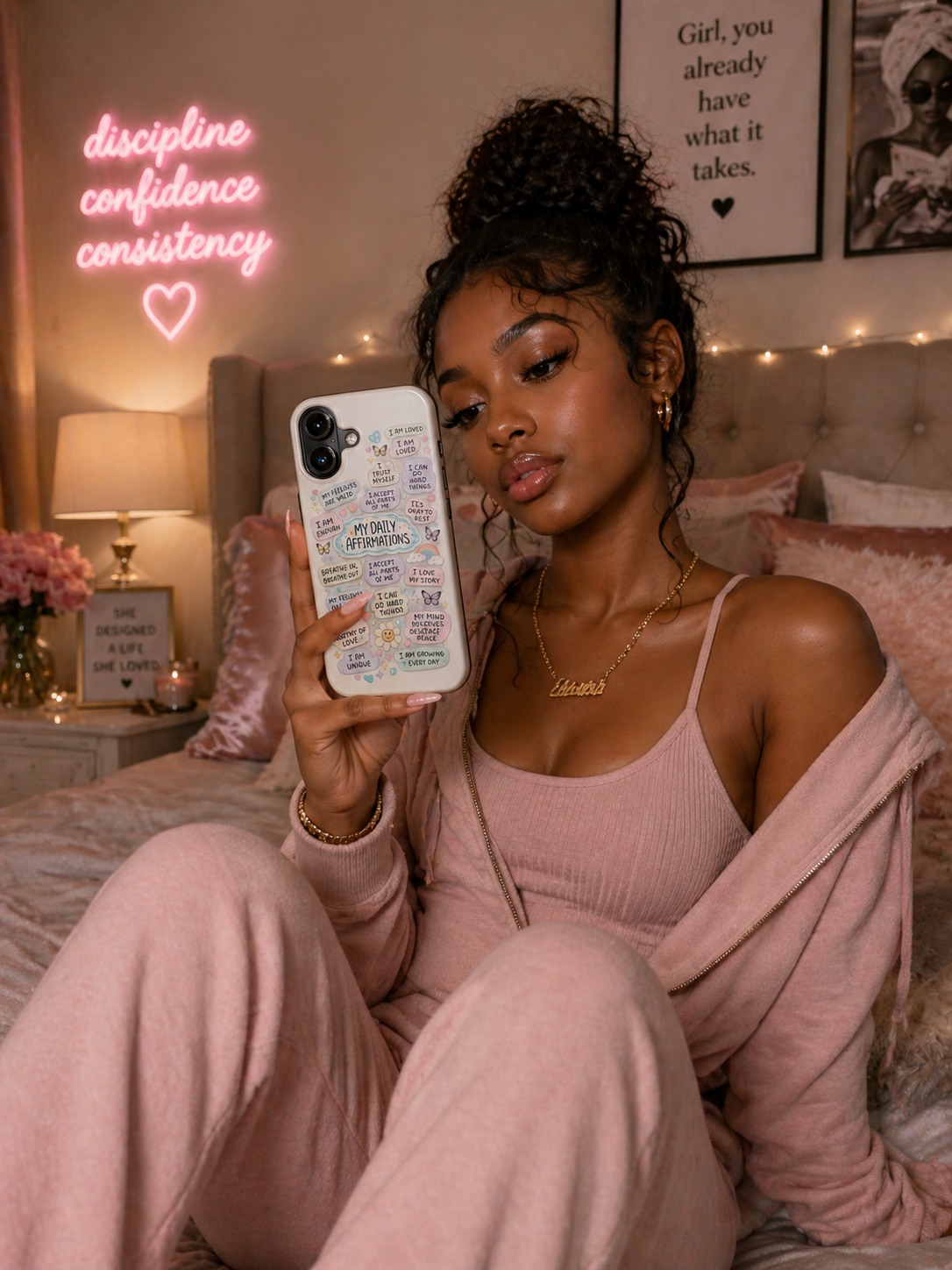 Daily Affirmations Phone Case | Tough Phone Cases