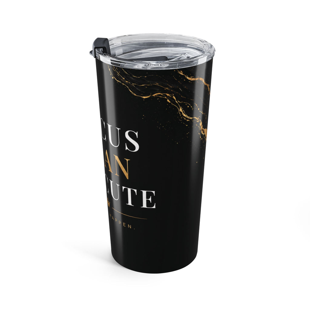 Focus Plan Execute Tumbler | Motivational Insulated Travel Mug