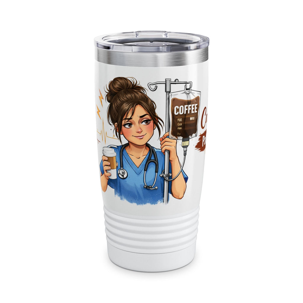 Nurse Coffee Tumbler — 20oz Stainless Insulated Travel Mug