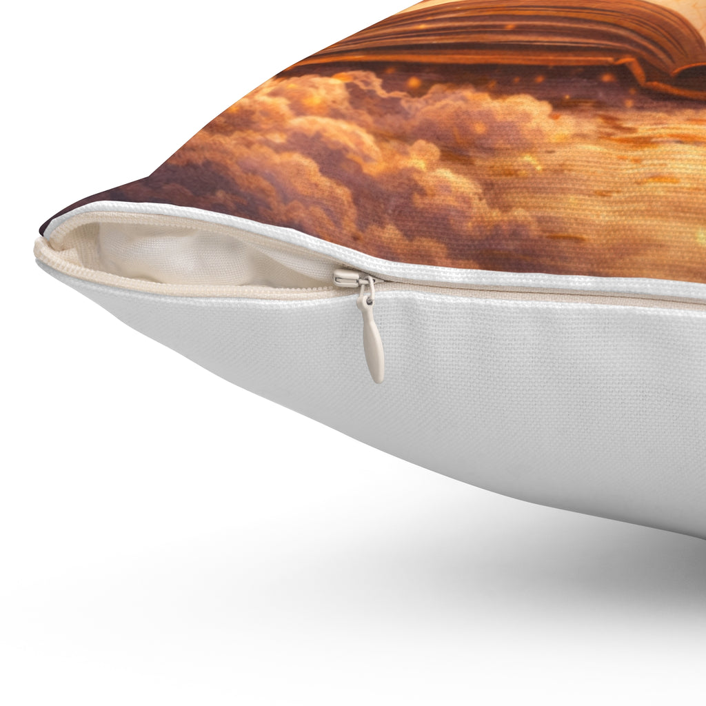 Spun Polyester Square Pillow