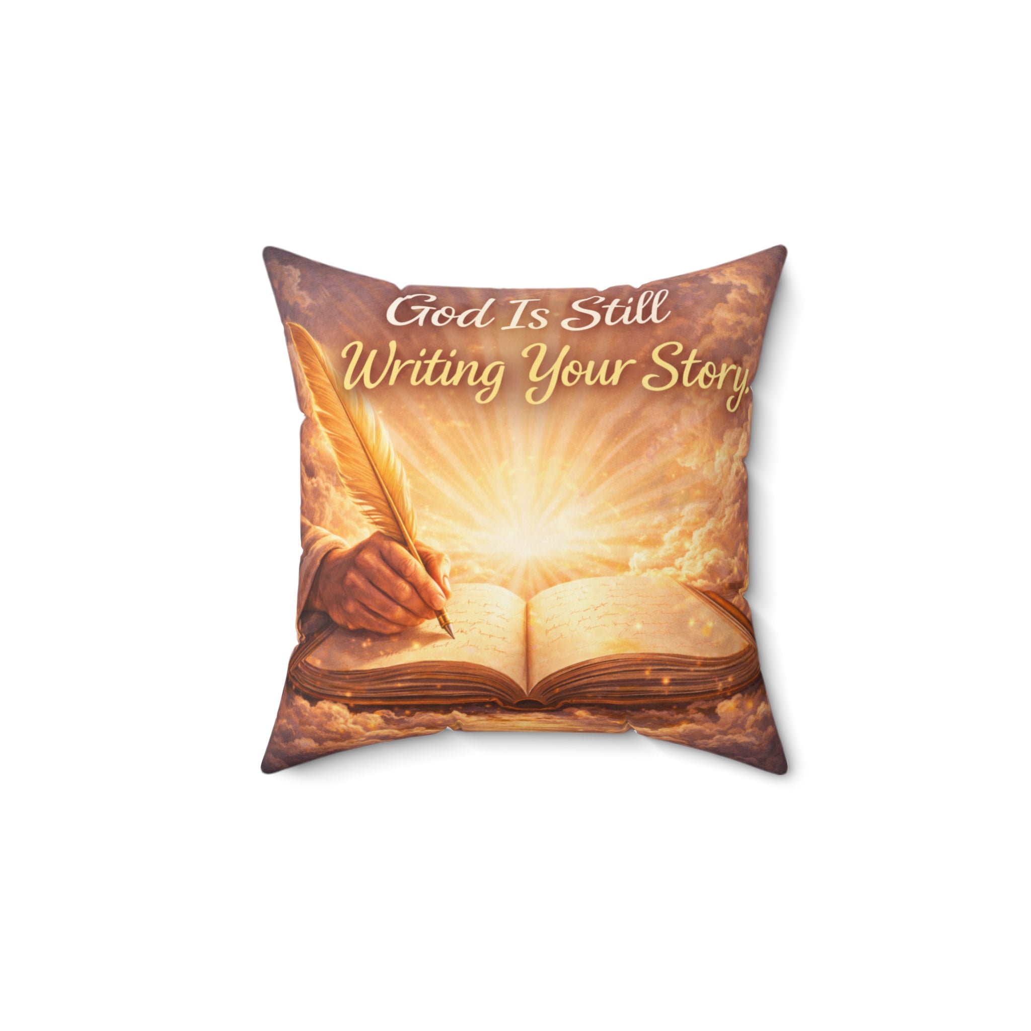 Spun Polyester Square Pillow