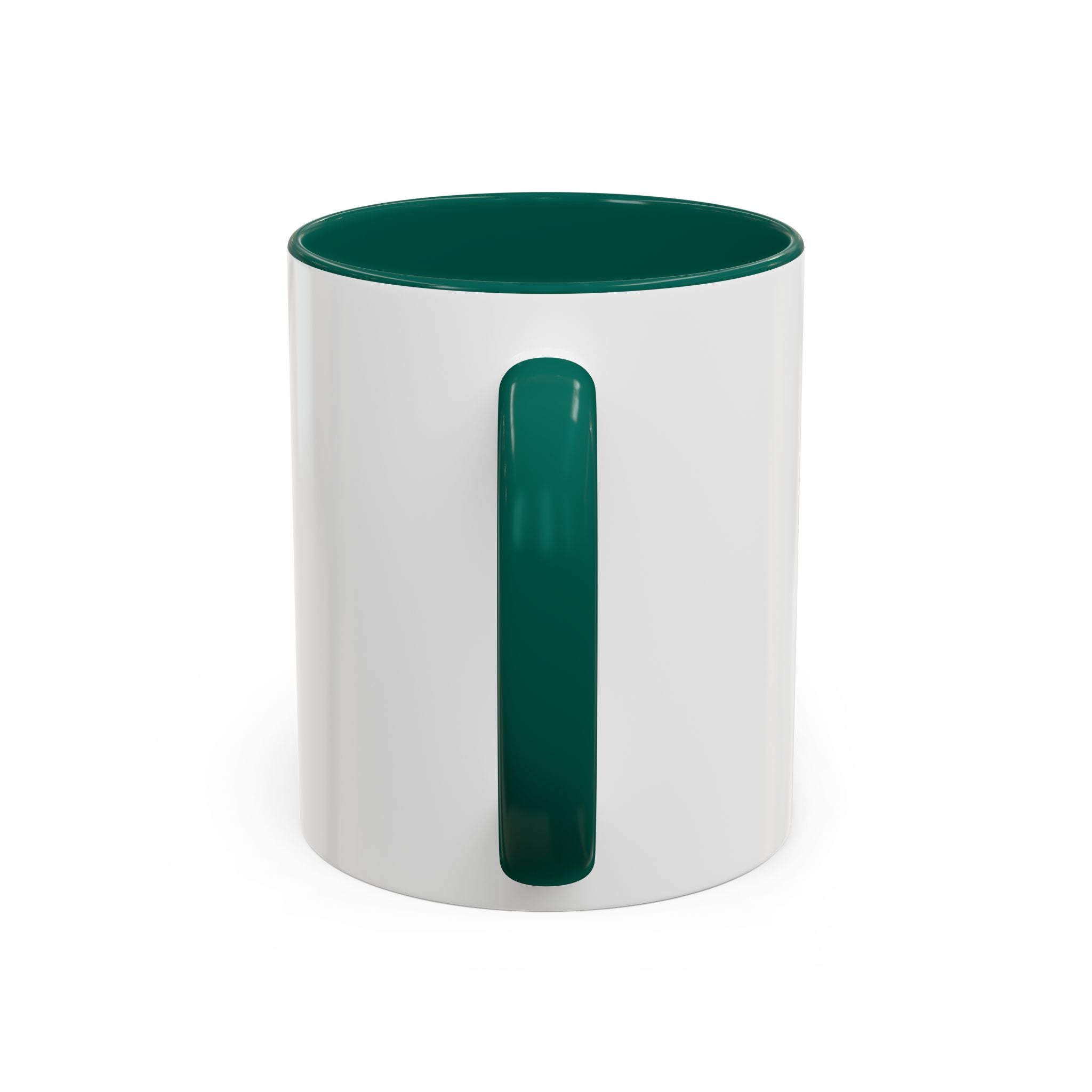 Nurse Mug — "Running on Caffeine, Chaos & a Calling" Color Accent Coffee Cup (11oz/15oz)