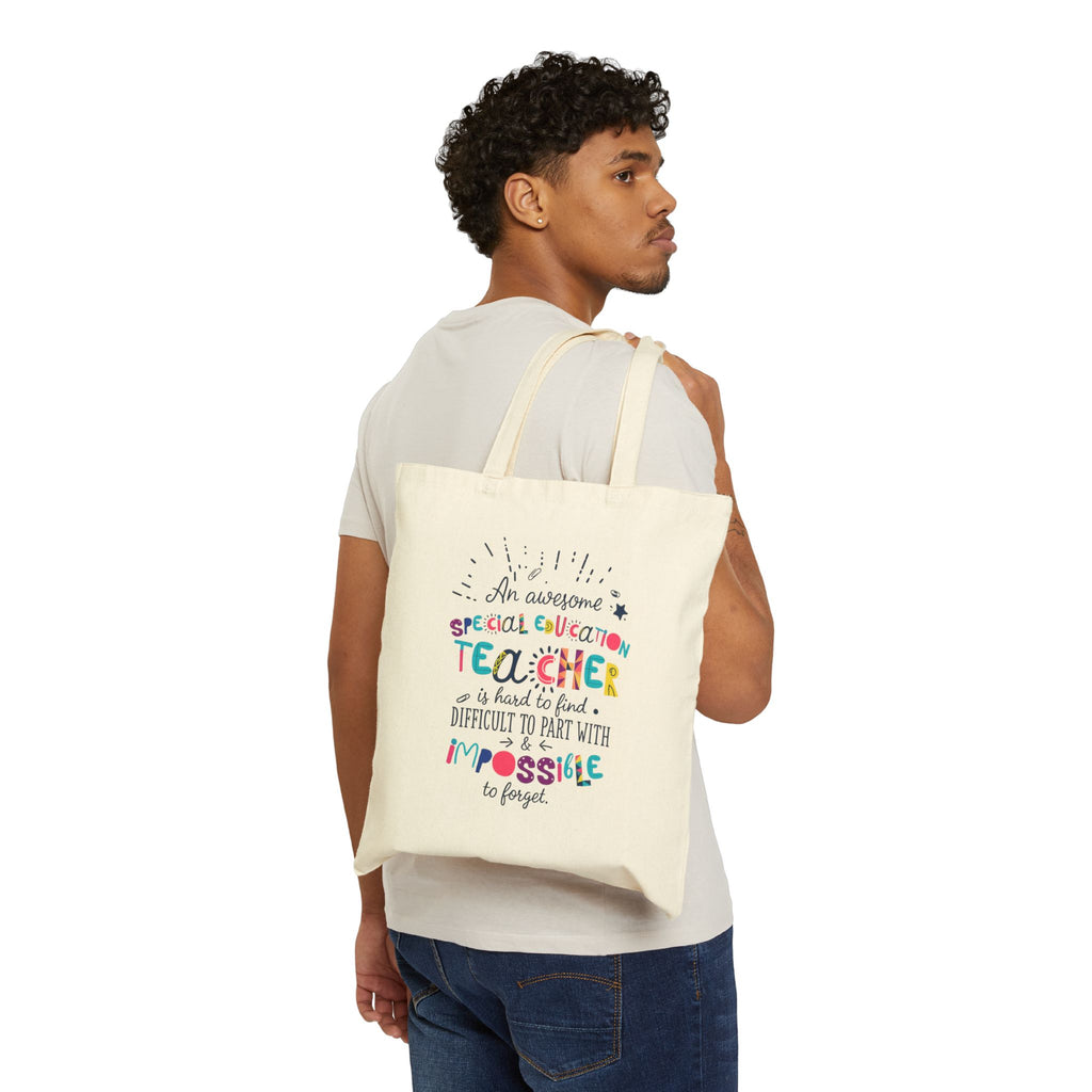 Teacher Life Canvas Tote Bag