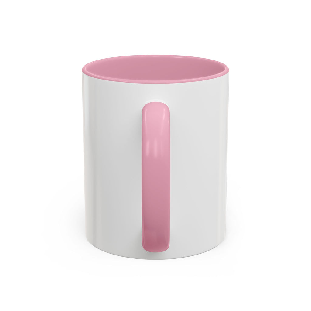 Nurse Mug — "Running on Caffeine, Chaos & a Calling" Color Accent Coffee Cup (11oz/15oz)