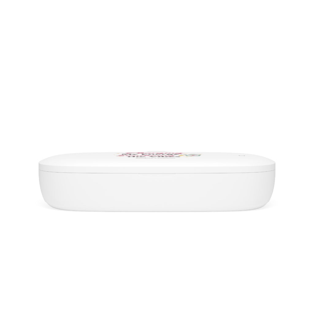 Wireless Charging UV Sanitizer Pad — “Charging My Energy… Sanitizing the Vibes”