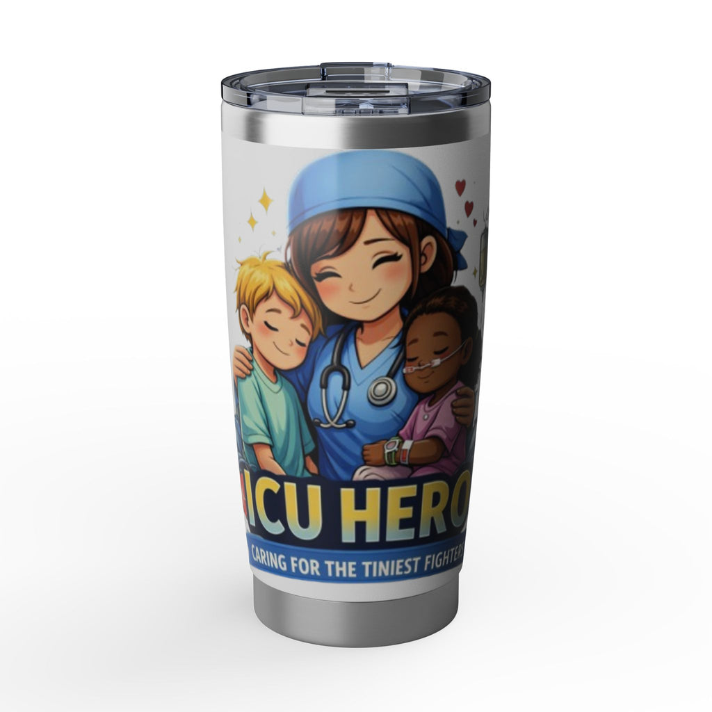 NICU Hero nurse hugging babies Tumbler | 20oz insulated stainless steel