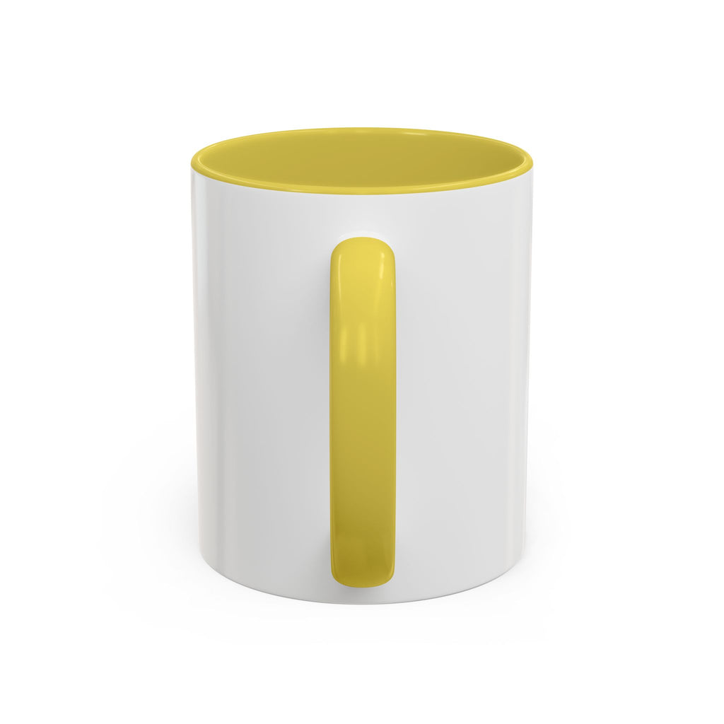Nurse Mug — "Running on Caffeine, Chaos & a Calling" Color Accent Coffee Cup (11oz/15oz)