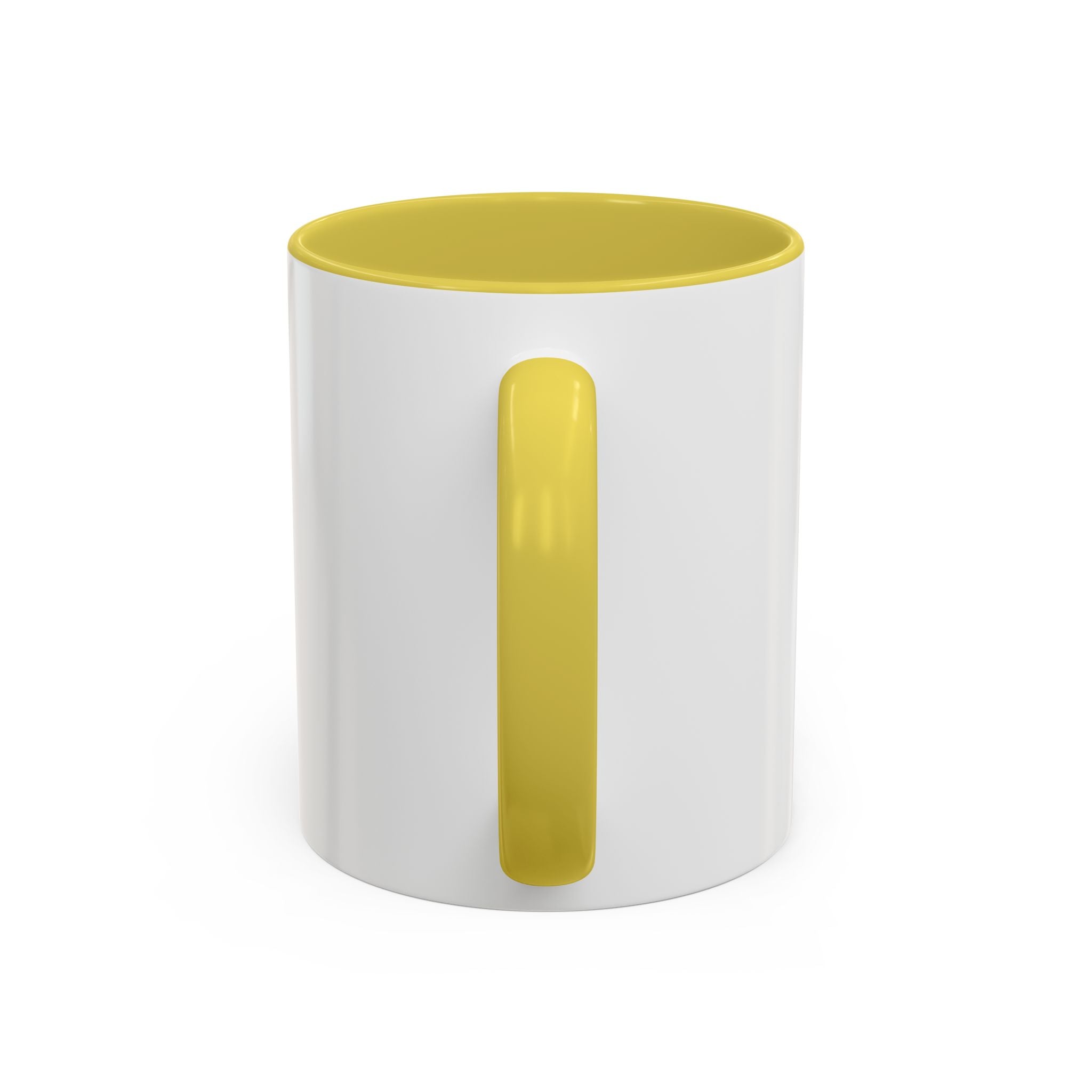 Nurse Mug — "Running on Caffeine, Chaos & a Calling" Color Accent Coffee Cup (11oz/15oz)