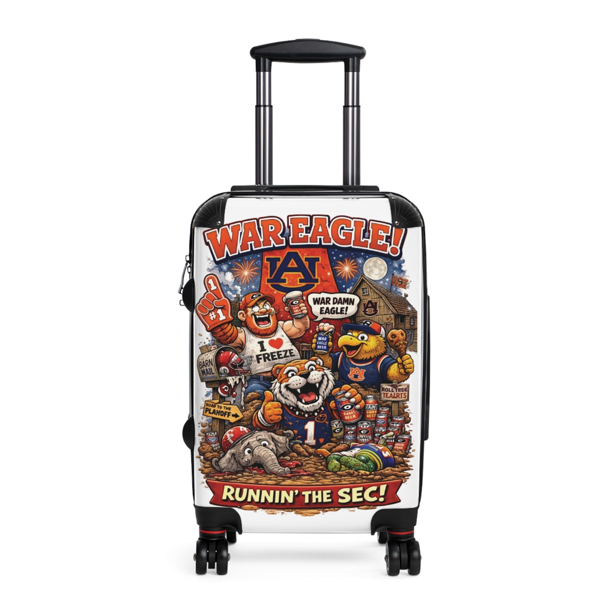 Auburn 'War Eagle' Carry-On Suitcase — College Football Travel Luggage