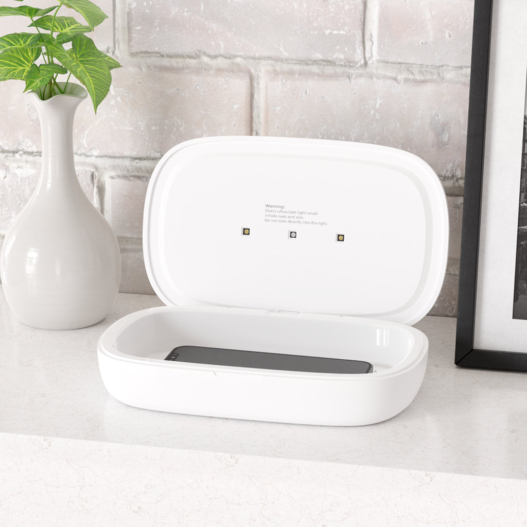 Wireless Charging UV Sanitizer Pad — “Charging My Energy… Sanitizing the Vibes”
